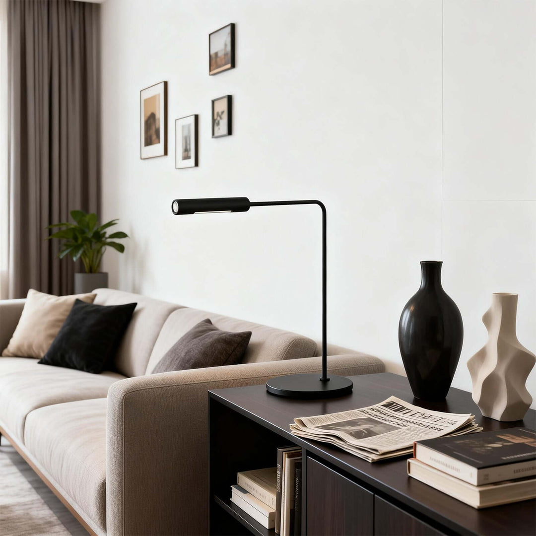 Aqiro Table Lamp – Modern Minimalist LED Wrought Iron Lamp