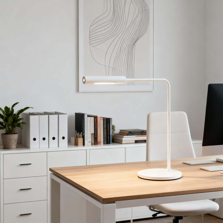 Aqiro Table Lamp – Modern Minimalist LED Wrought Iron Lamp