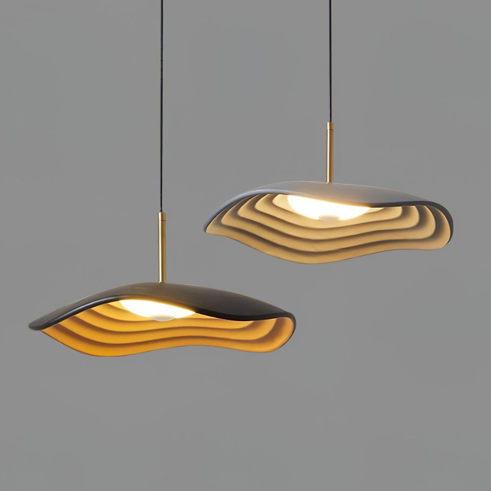 Art Deco Resin Pendant Light - Hanging Lamp for Porch and Dining Table | Vinlighting | Vinlighting