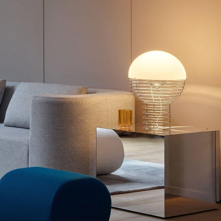 Art Deco Wire Table Lamp - Modern Bedroom Light | Vinlighting | Vinlighting