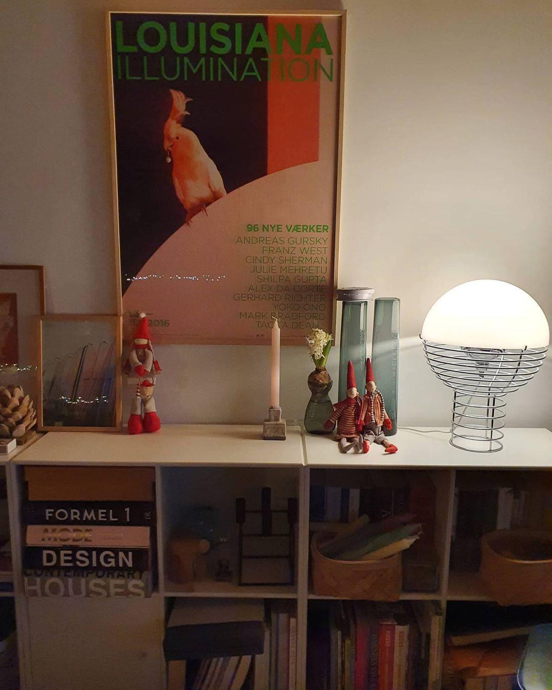 Art Deco Wire Table Lamp - Modern Bedroom Light | Vinlighting | Vinlighting