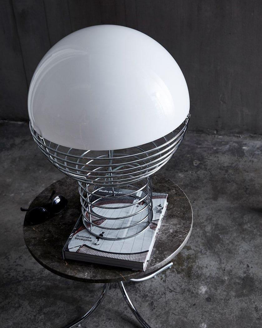 Art Deco Wire Table Lamp - Modern Bedroom Light | Vinlighting | Vinlighting