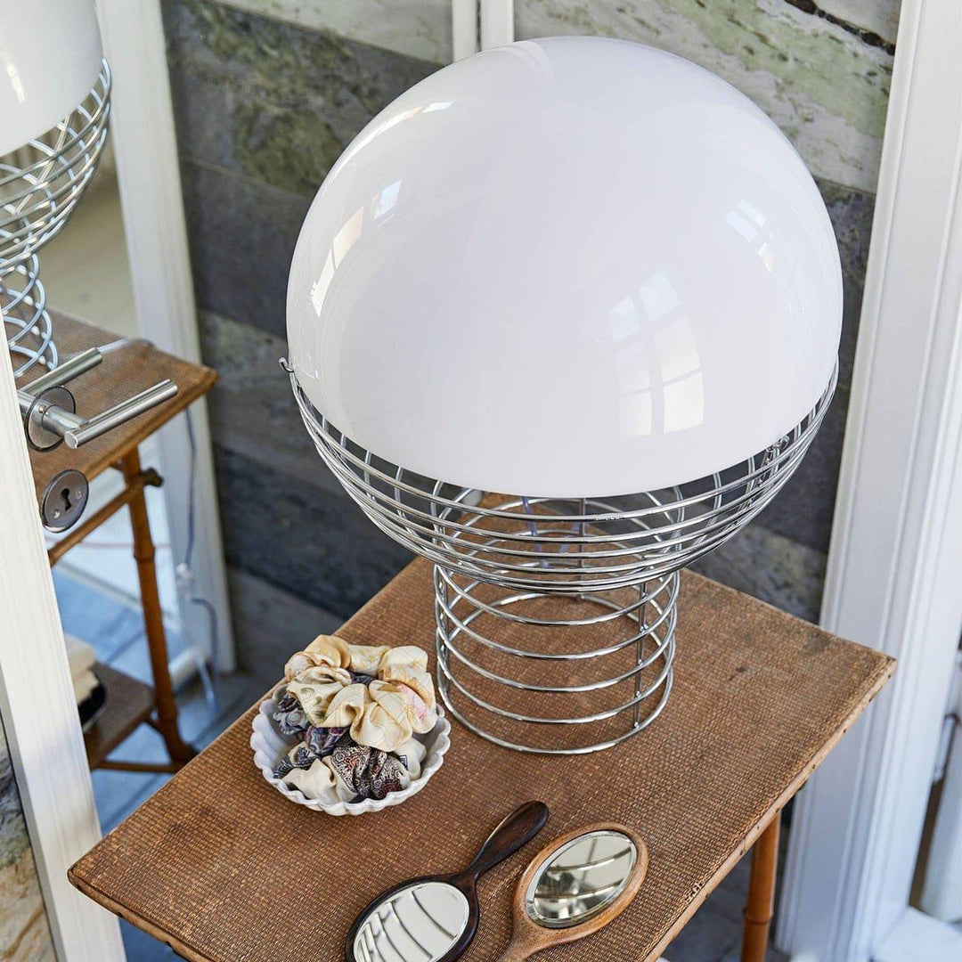 Art Deco Wire Table Lamp - Modern Bedroom Light | Vinlighting | Vinlighting