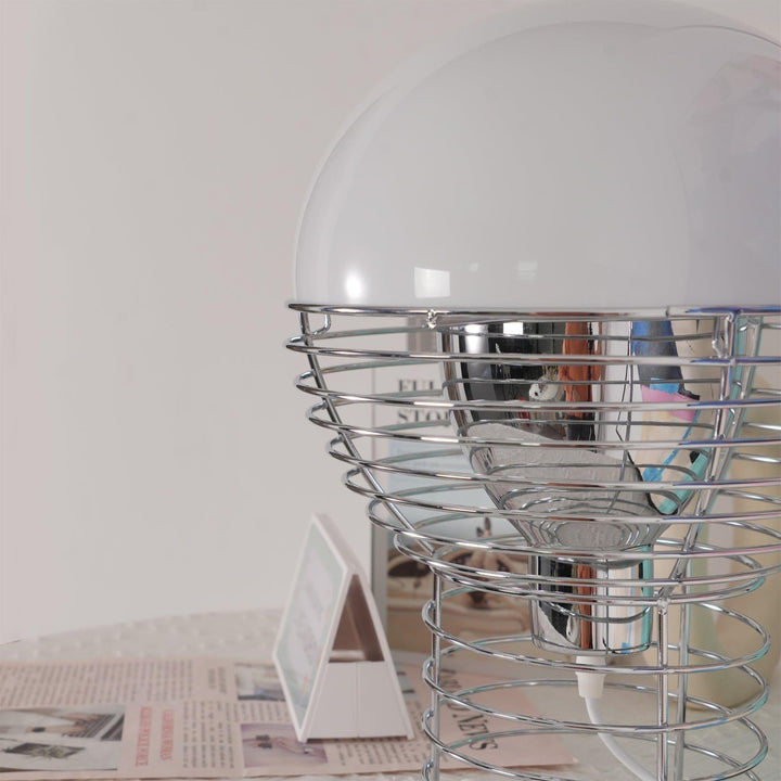 Art Deco Wire Table Lamp - Modern Bedroom Light | Vinlighting | Vinlighting