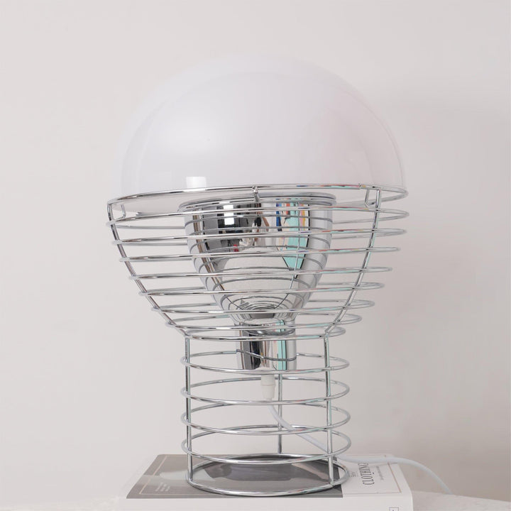 Art Deco Wire Table Lamp - Modern Bedroom Light | Vinlighting | Vinlighting