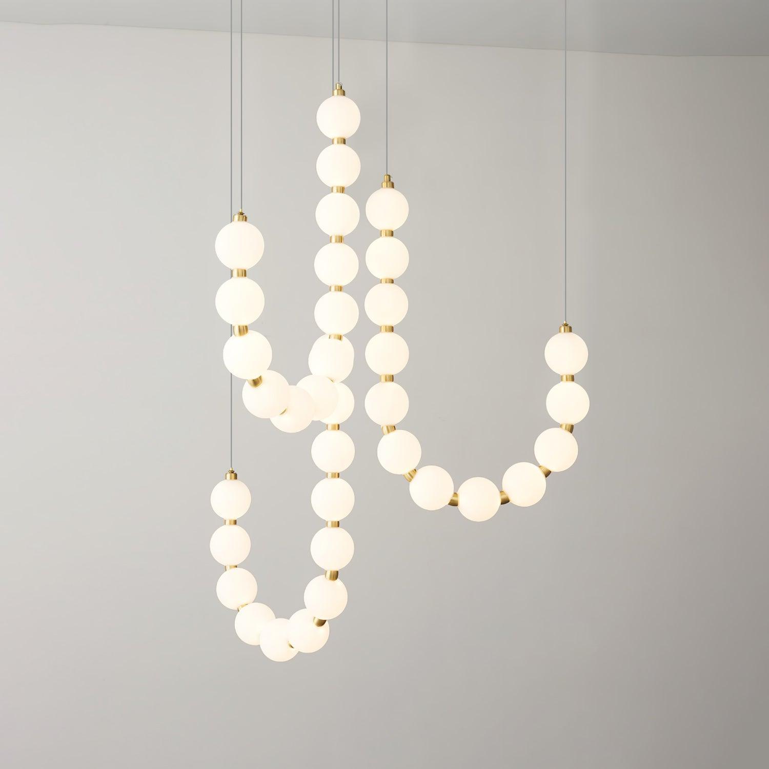 Art Pearl Necklace Chandelier - Vinlighting