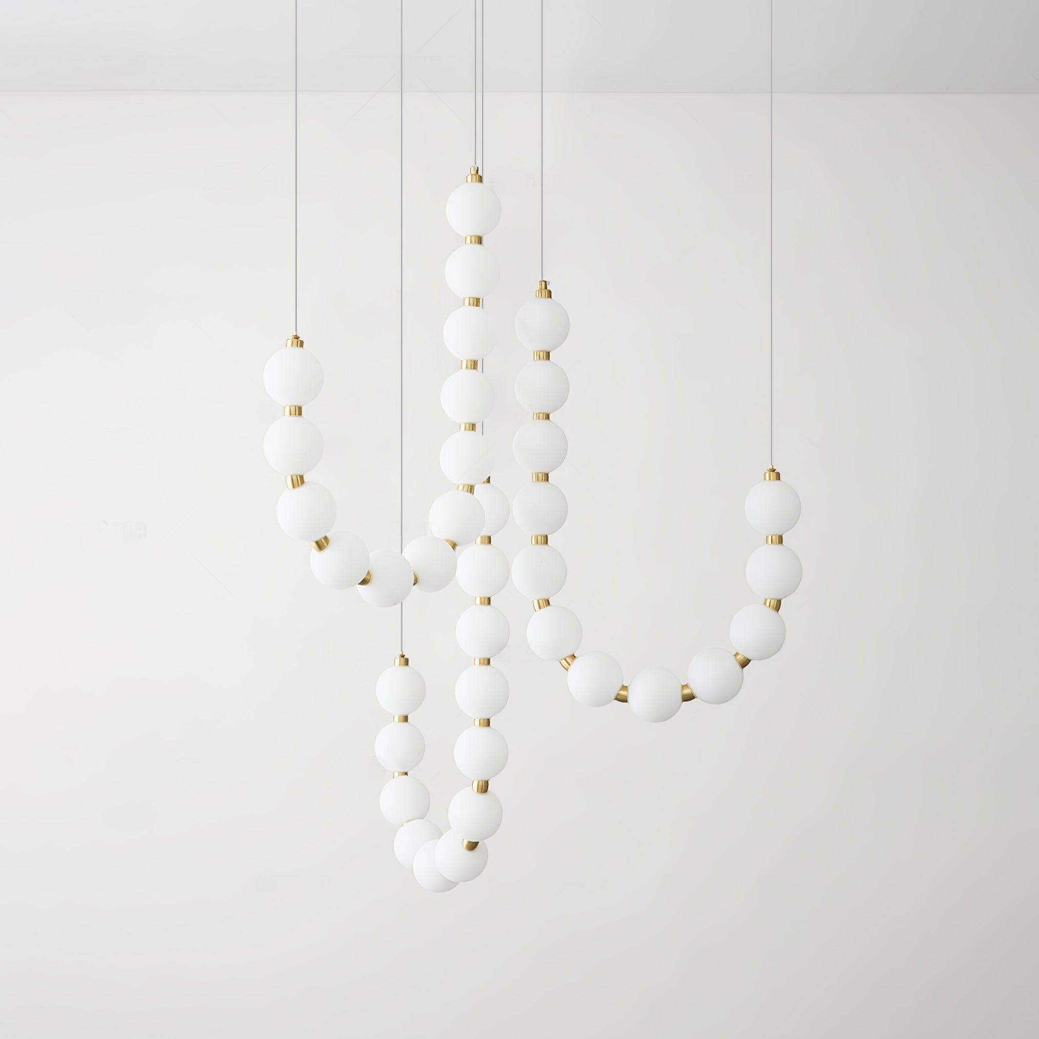 Art Pearl Necklace Chandelier - Vinlighting