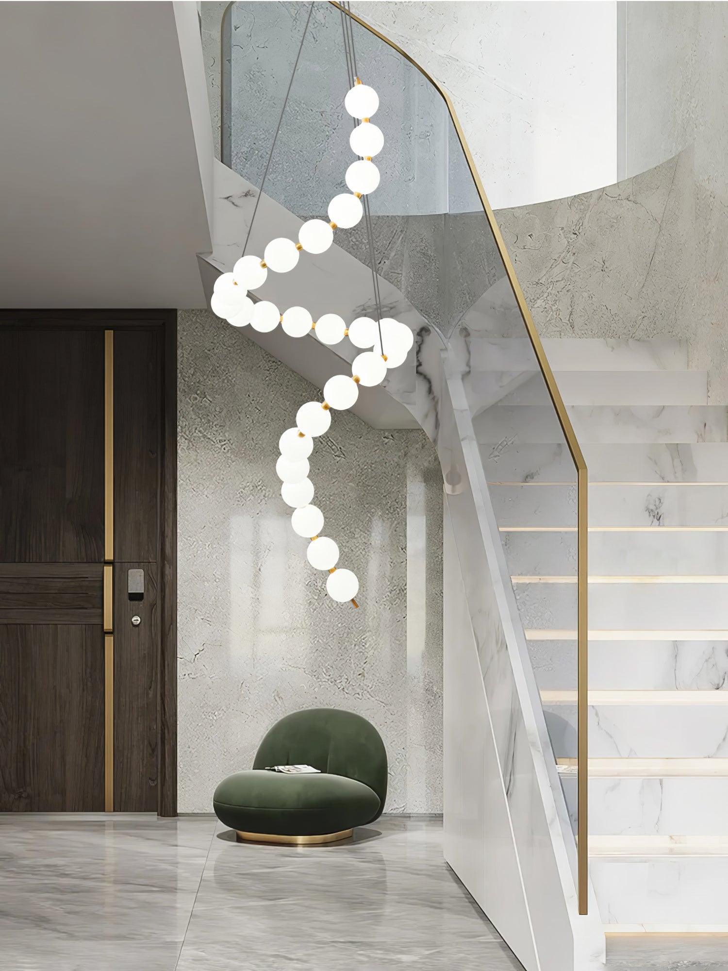 Art Pearl Necklace Chandelier - Vinlighting