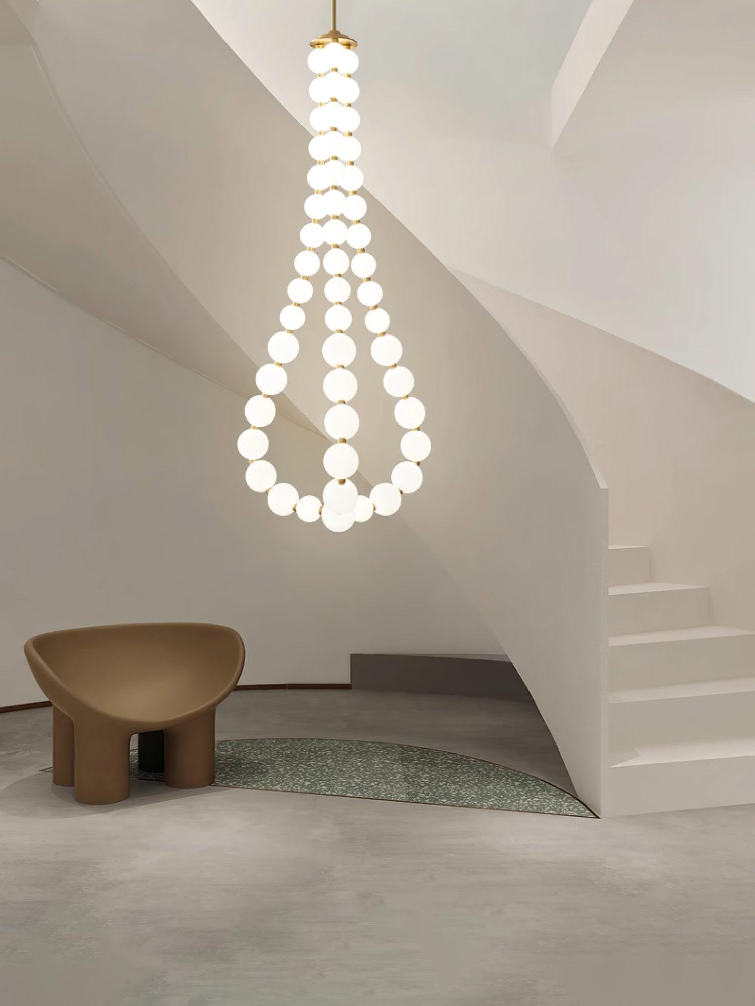 Art Pearl Necklace Chandelier - Vinlighting