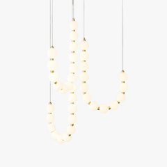 Art Pearl Necklace Chandelier