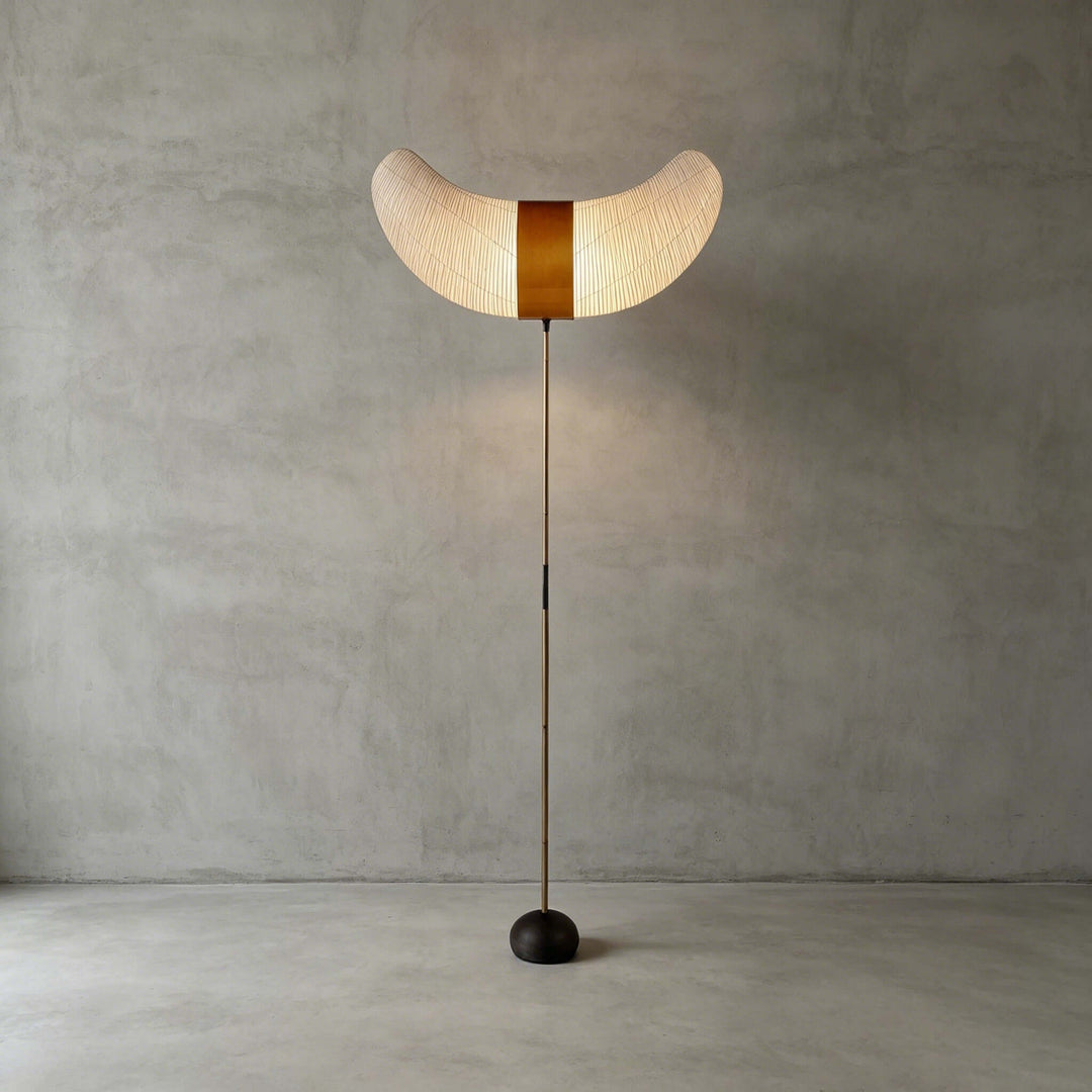 Japanese Wabi Sabi Floor Lamp for Living Room and Bedroom