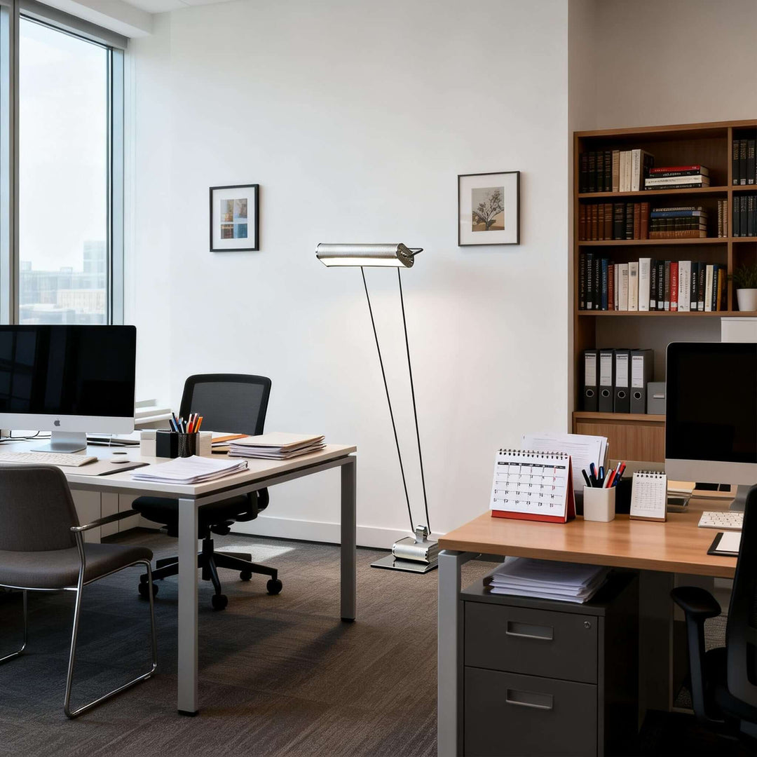 Arveka Floor Lamp – Scandi Contemporary Office Lamp