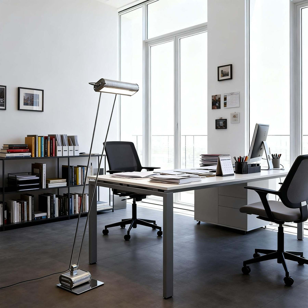 Arveka Floor Lamp – Scandi Contemporary Office Lamp
