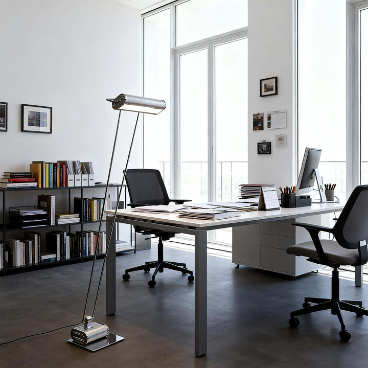 Arveka Floor Lamp – Scandi Contemporary Office Lamp