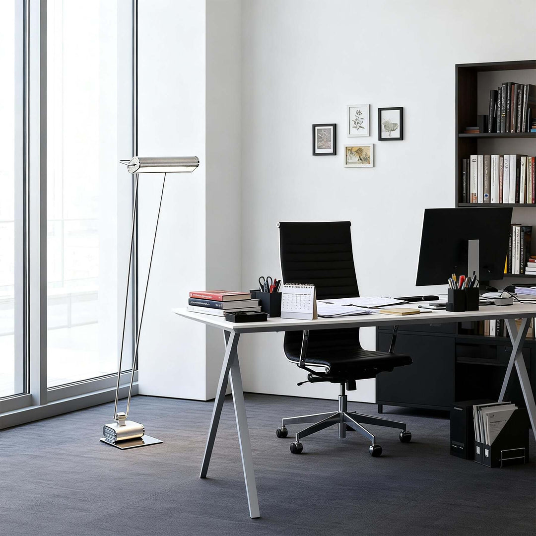 Arveka Floor Lamp – Scandi Contemporary Office Lamp