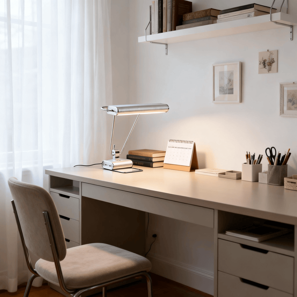 Arveka Table Lamp – Bauhaus Industrial Office Desk Lamp