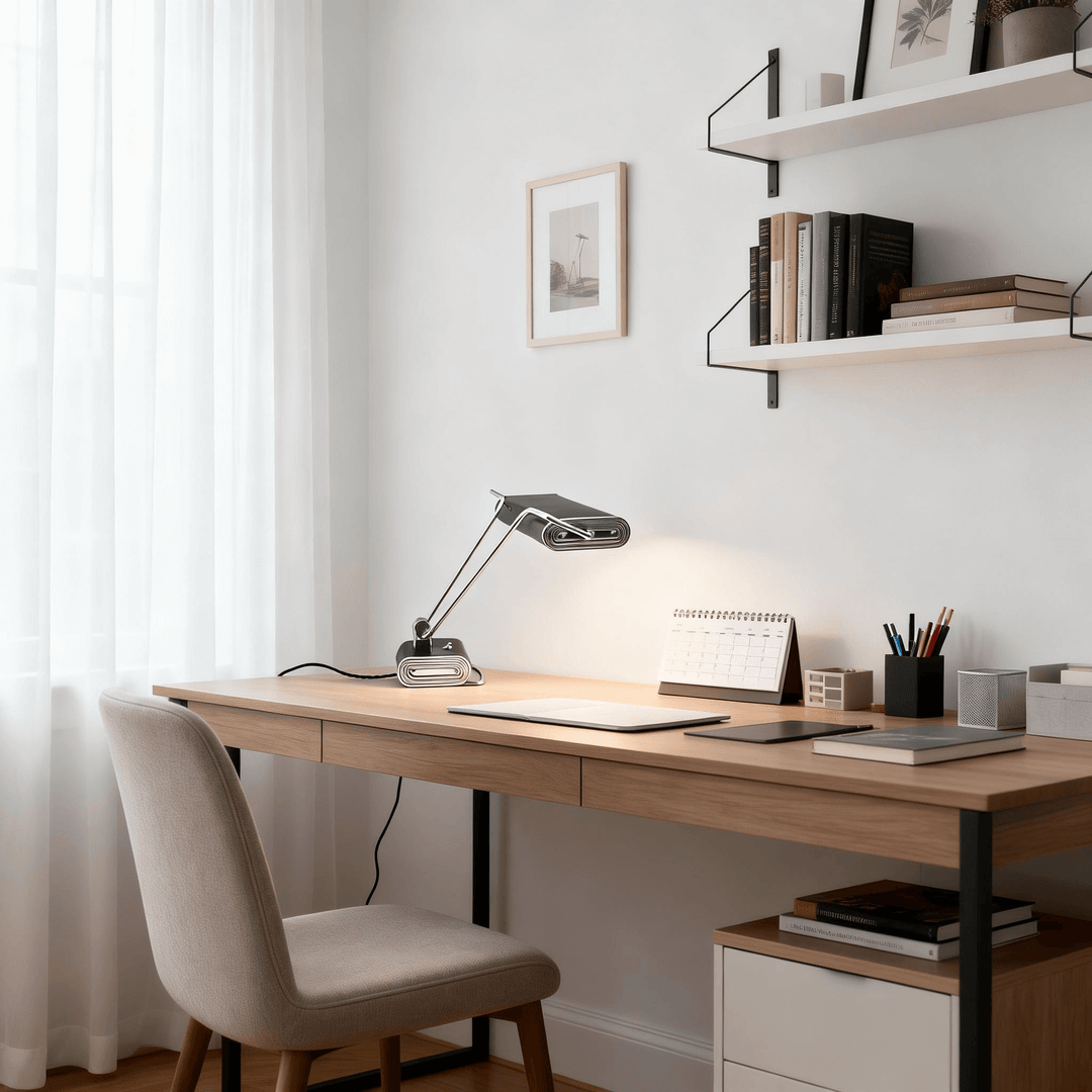 Arveka Table Lamp – Bauhaus Industrial Office Desk Lamp