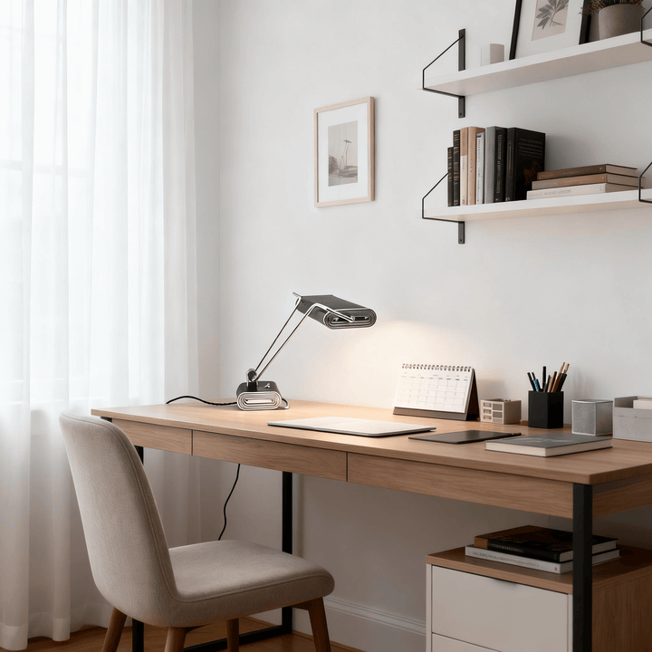 Arveka Table Lamp – Bauhaus Industrial Office Desk Lamp