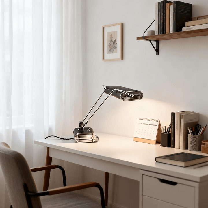 Arveka Table Lamp – Bauhaus Industrial Office Desk Lamp