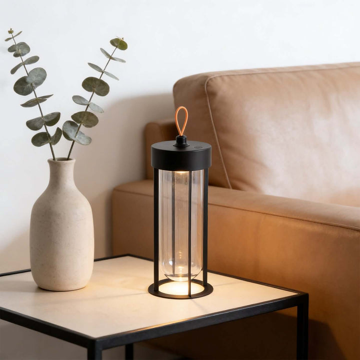 Arvika Table Lamp – Minimalist LED Lantern for Indoor & Outdoor