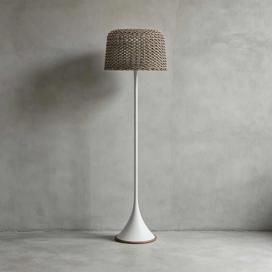 Arvilo Outdoor Lamp - Creative Rattan Solar Floor Lamp