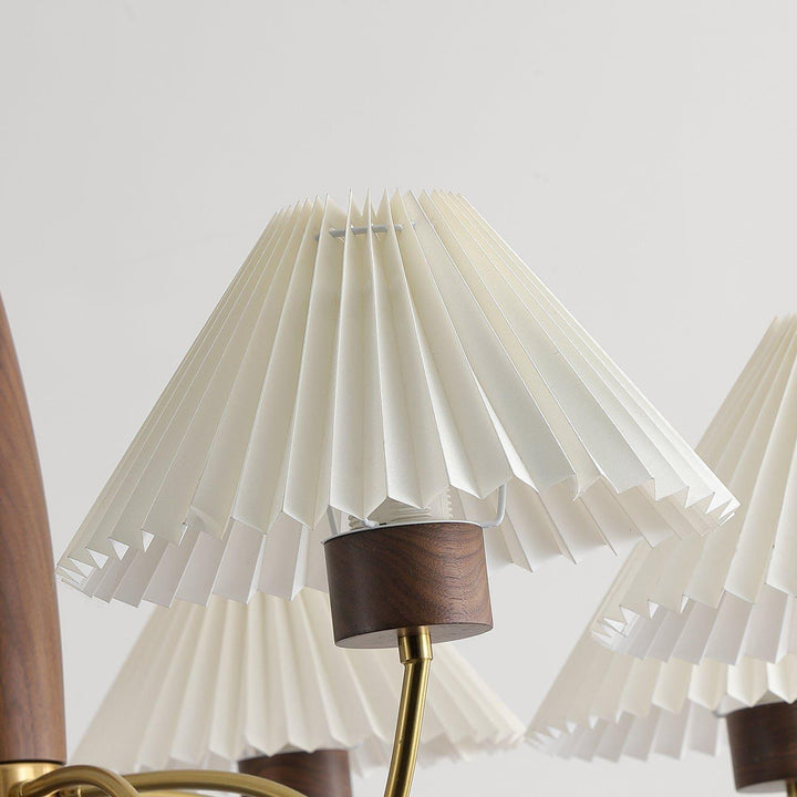 Asquith Chandelier | Vintage Mid-Century Wood Design | Vinlighting | Vinlighting | Vinlighting