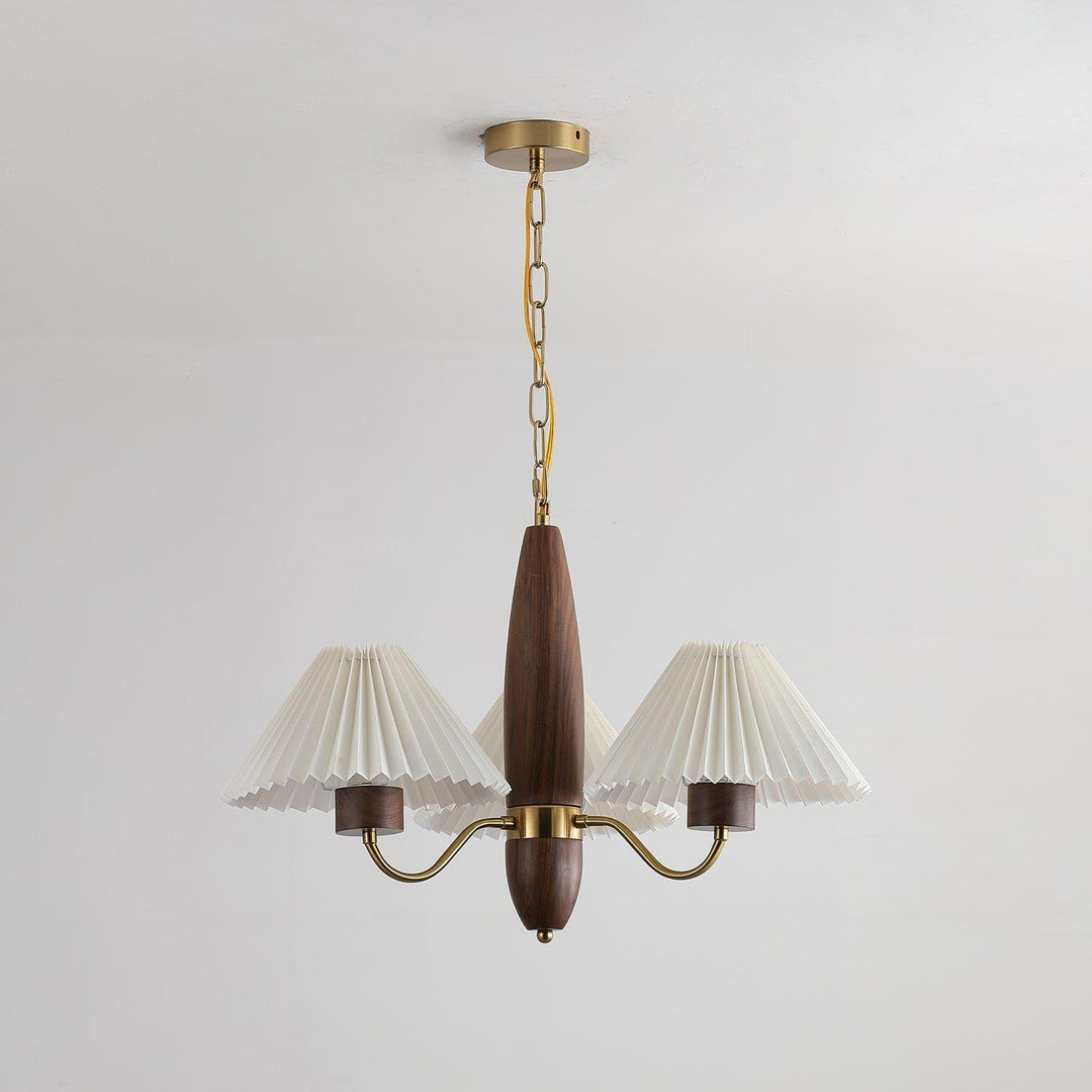 Asquith Chandelier | Vintage Mid-Century Wood Design | Vinlighting | Vinlighting | Vinlighting