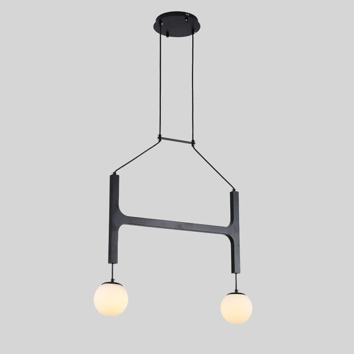 Astra Chandelier | Vintage Wood Bead Art Deco Design | Vinlighting | Vinlighting | Vinlighting