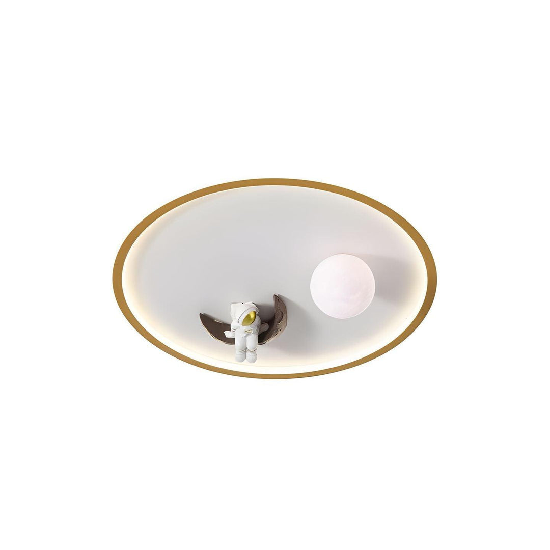 Astronaut Ceiling Light – 3D Moon Design with Warm, Atmospheric Glow | Vinlighting | Vinlighting