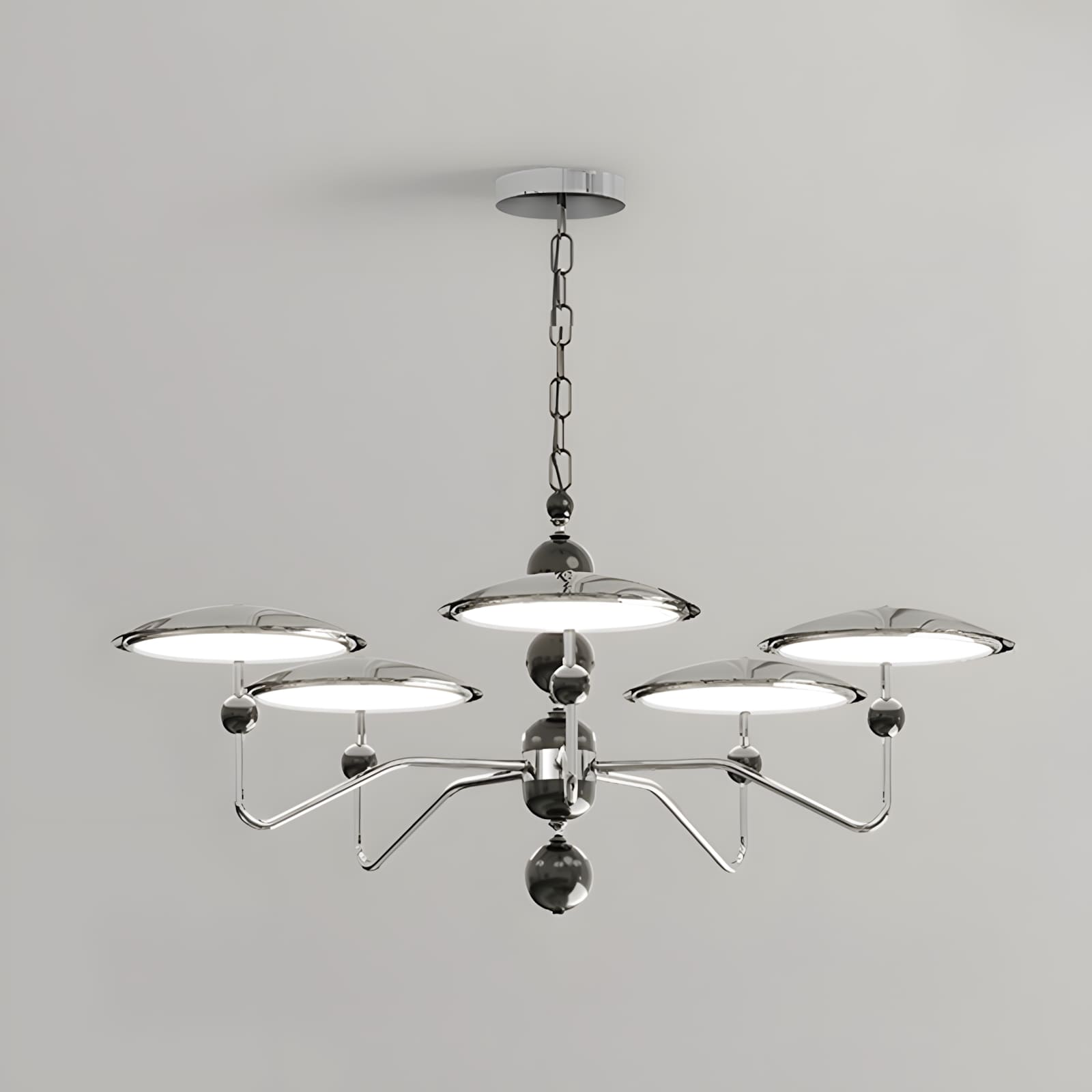 Aurelia Chandelier – Contemporary Mid Century Bedroom Light