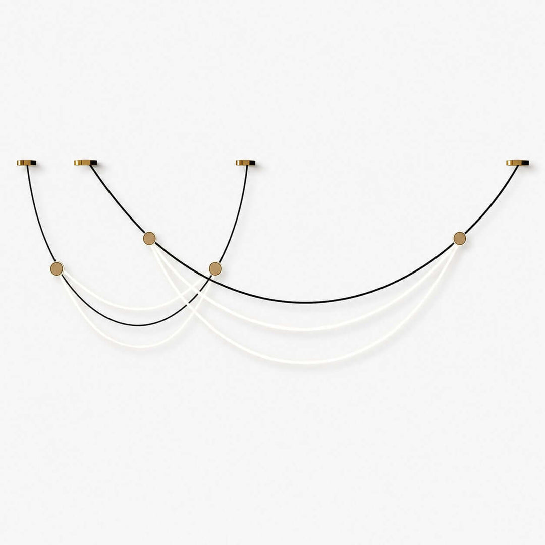 Auris Minimalist Art Linear Chandelier - Modern Island Light | Vinlighting
