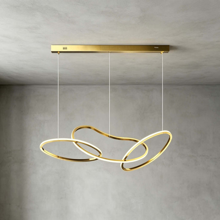 Avaryn Linear Chandelier - Modern Silicone Dining Room Light Fixture | Vinlighting