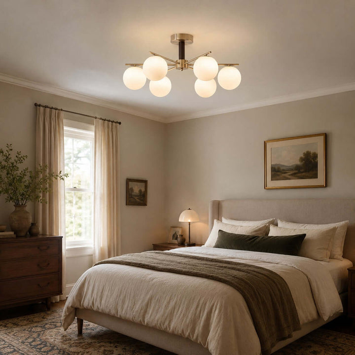 Aveline Ceiling Lamp - Vintage Glass Ceiling Lamp for Dining | Vinlighting
