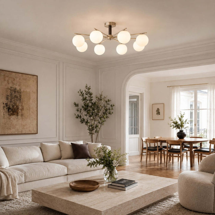 Aveline Ceiling Lamp - Vintage Glass Ceiling Lamp for Dining | Vinlighting