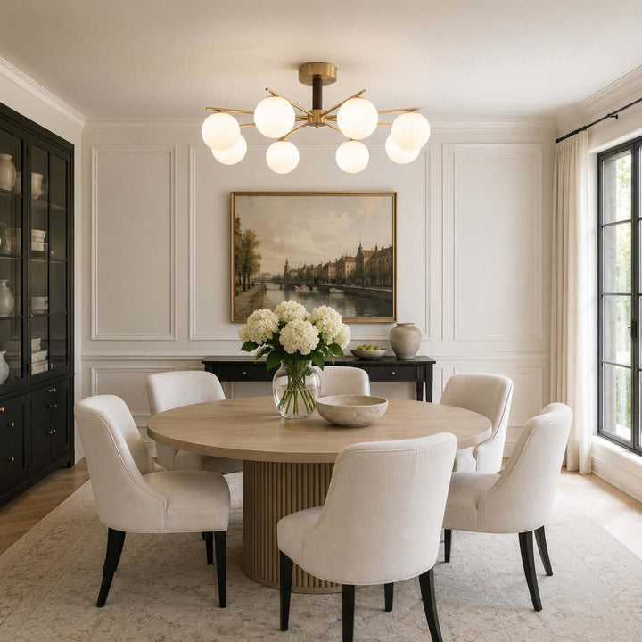 Aveline Ceiling Lamp - Vintage Glass Ceiling Lamp for Dining | Vinlighting