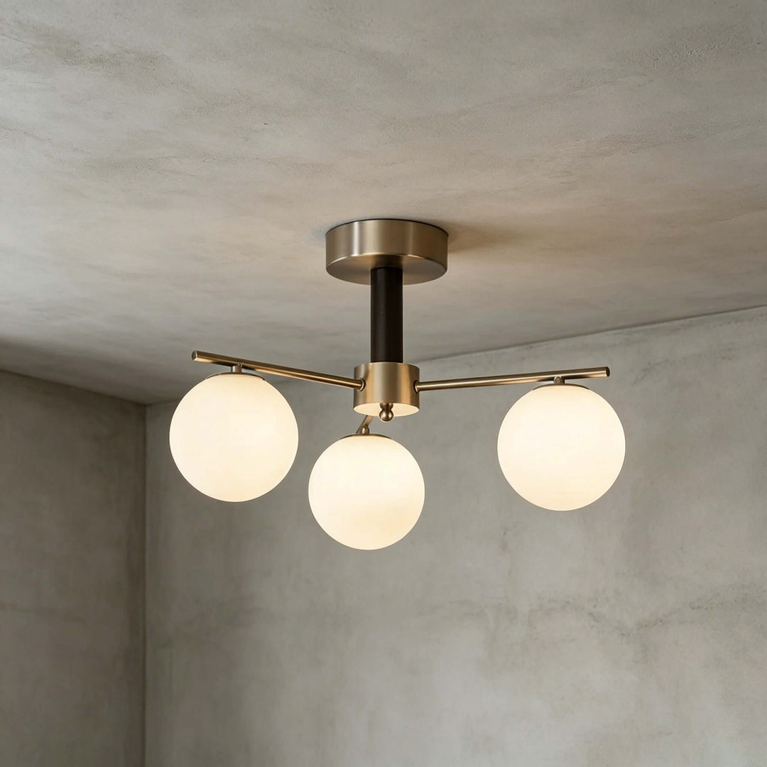 Aveline Ceiling Lamp - Vintage Glass Ceiling Lamp for Dining | Vinlighting