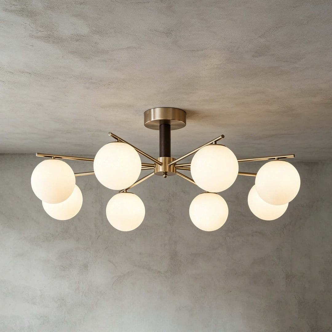 Aveline Ceiling Lamp - Vintage Glass Ceiling Lamp for Dining | Vinlighting