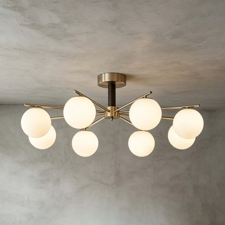 Aveline Ceiling Lamp - Vintage Glass Ceiling Lamp for Dining | Vinlighting