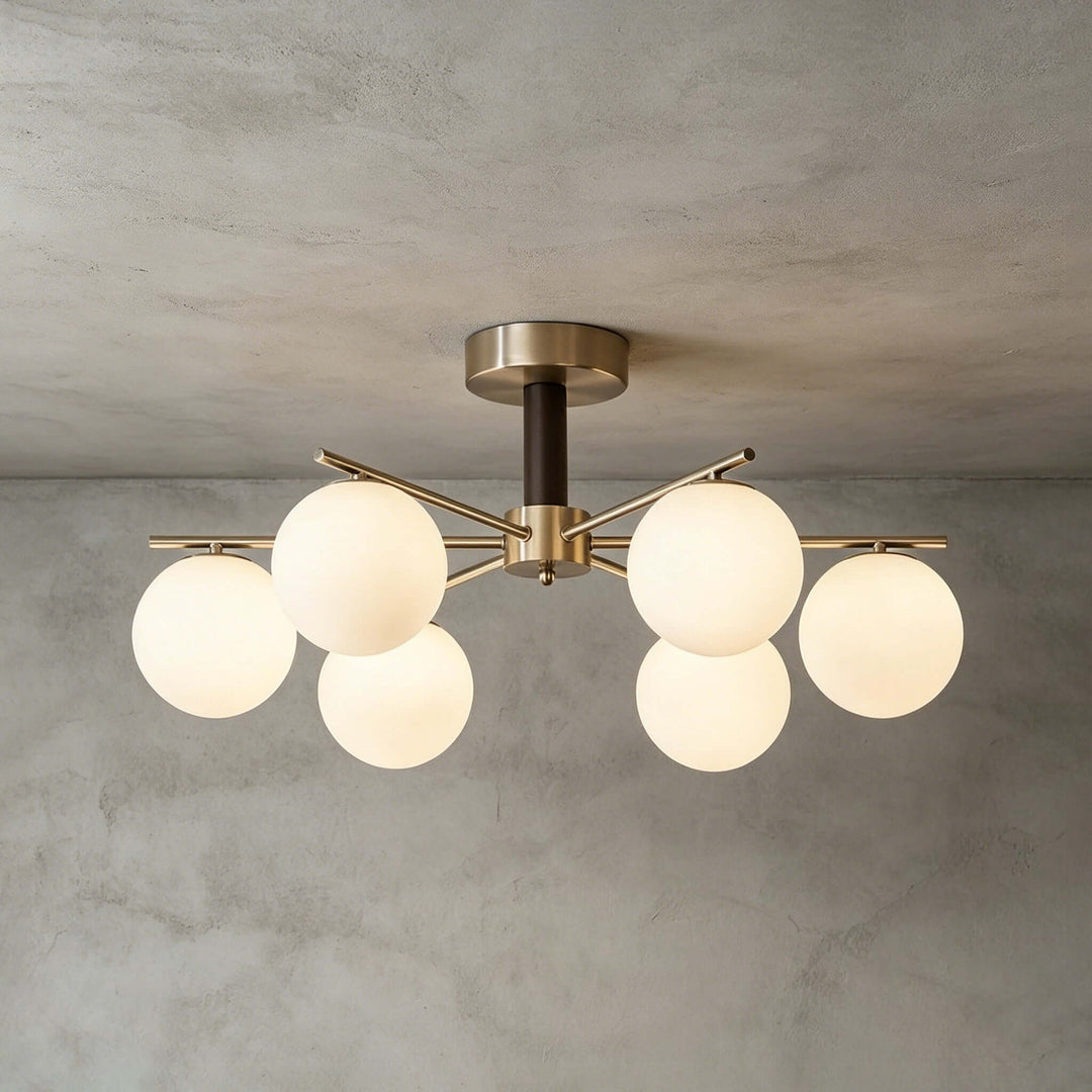 Aveline Ceiling Lamp - Vintage Glass Ceiling Lamp for Dining | Vinlighting