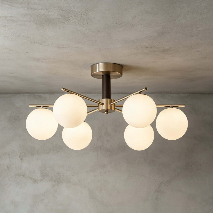 Aveline Ceiling Lamp - Vintage Glass Ceiling Lamp for Dining | Vinlighting