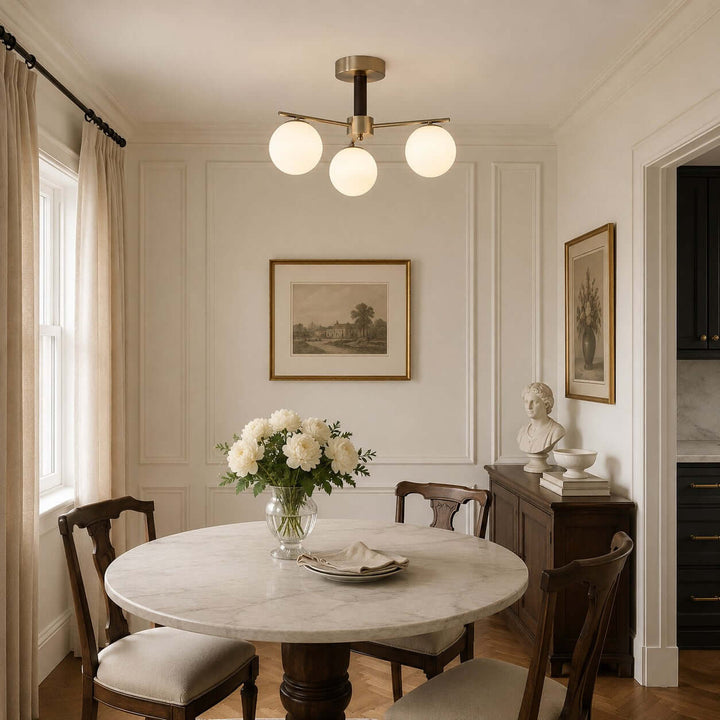 Aveline Ceiling Lamp - Vintage Glass Ceiling Lamp for Dining | Vinlighting