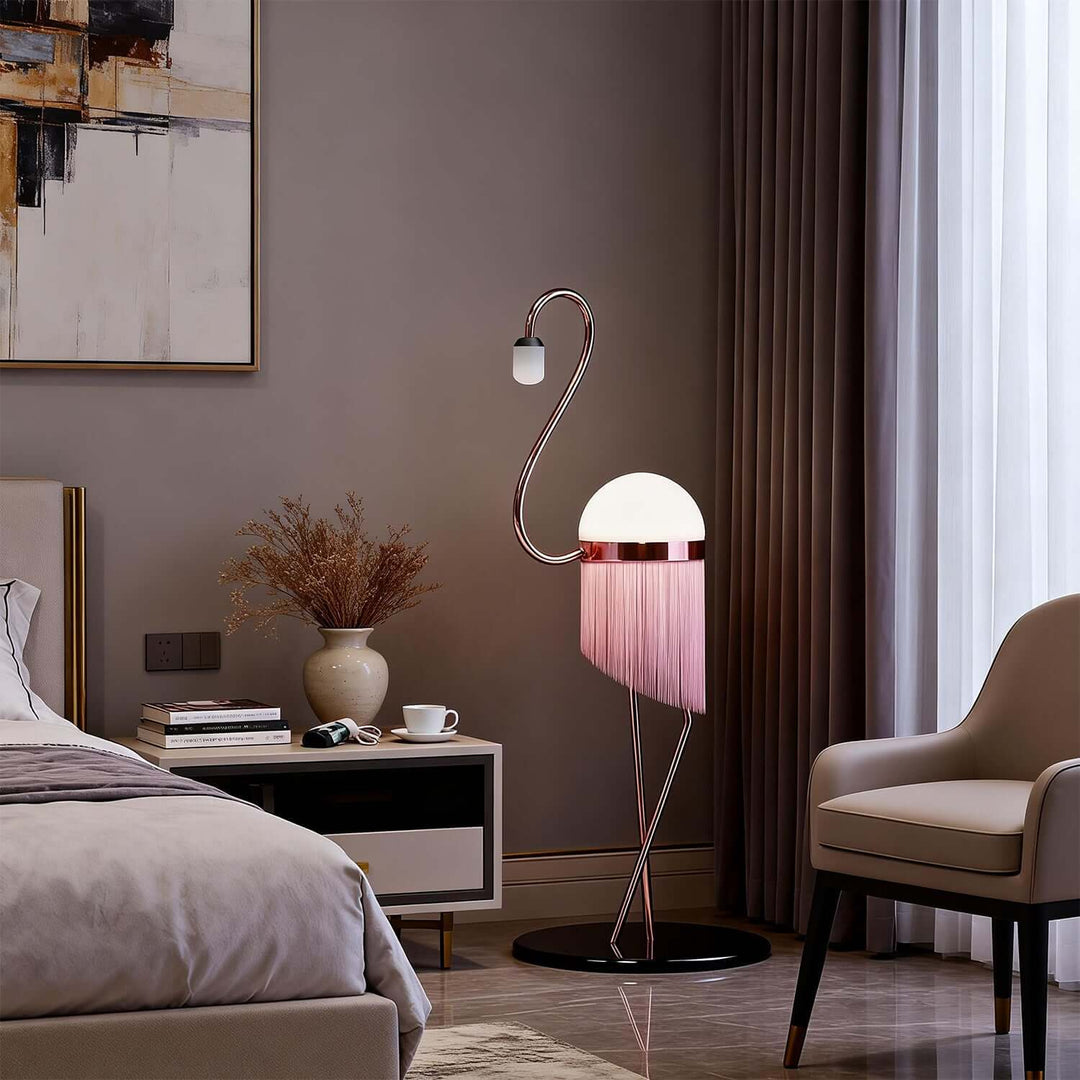 Avelo Floor Lamp – Creative Flamingo Floor Lamp Decor