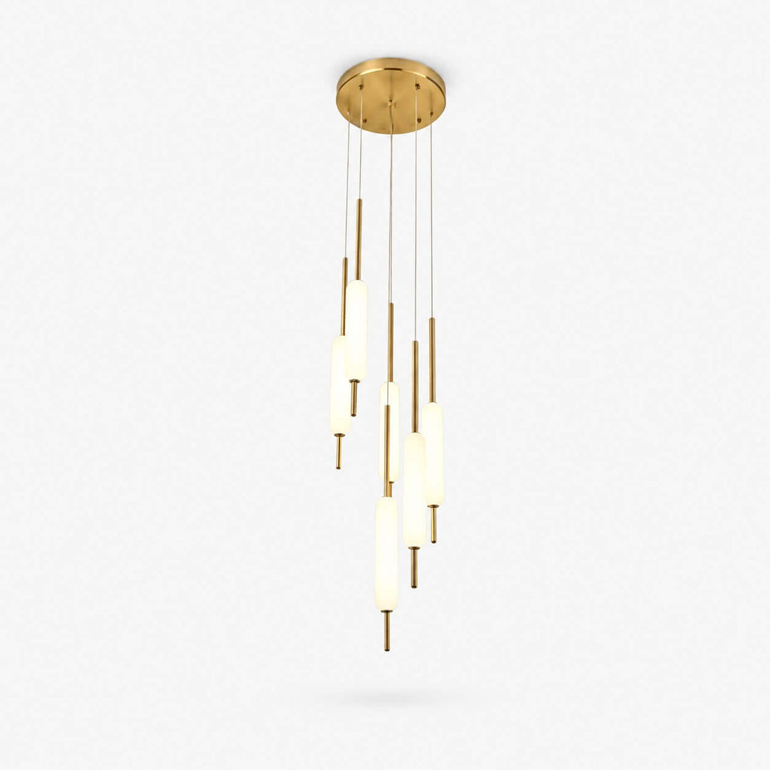 Avren Chandelier | Glass Chandelier for Dining Room and Kitchen Island