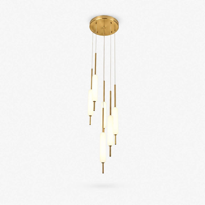 Avren Chandelier | Glass Chandelier for Dining Room and Kitchen Island