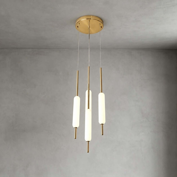 Avren Chandelier | Glass Chandelier for Dining Room and Kitchen Island