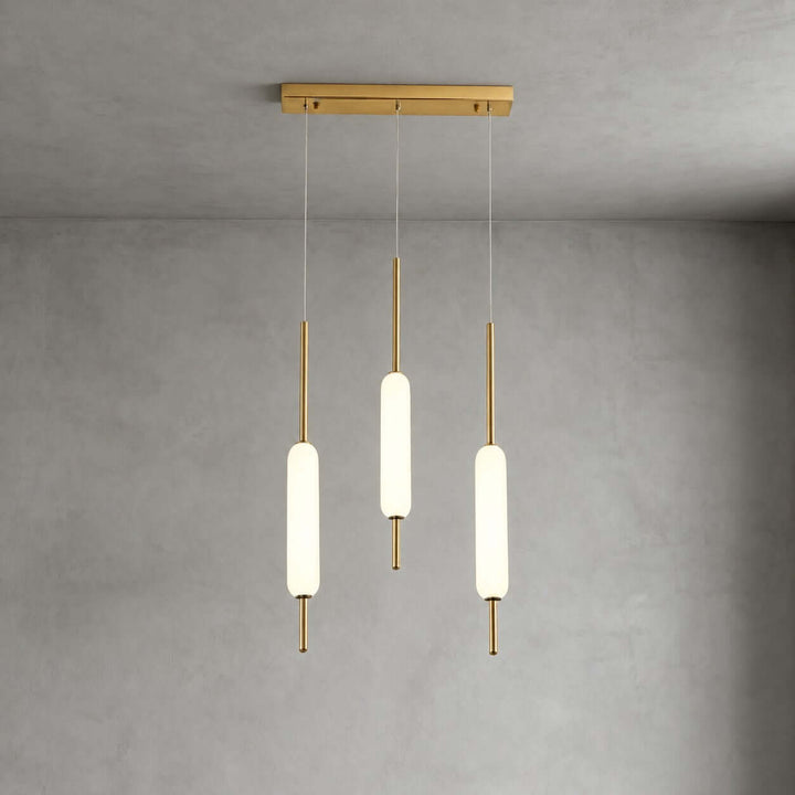 Avren Chandelier | Glass Chandelier for Dining Room and Kitchen Island