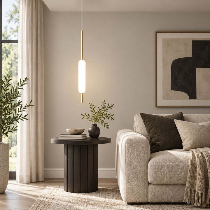 Avren Chandelier | Glass Chandelier for Dining Room and Kitchen Island
