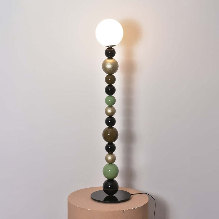 Ball String Floor Lamp – Minimalist Modern Living Room Art