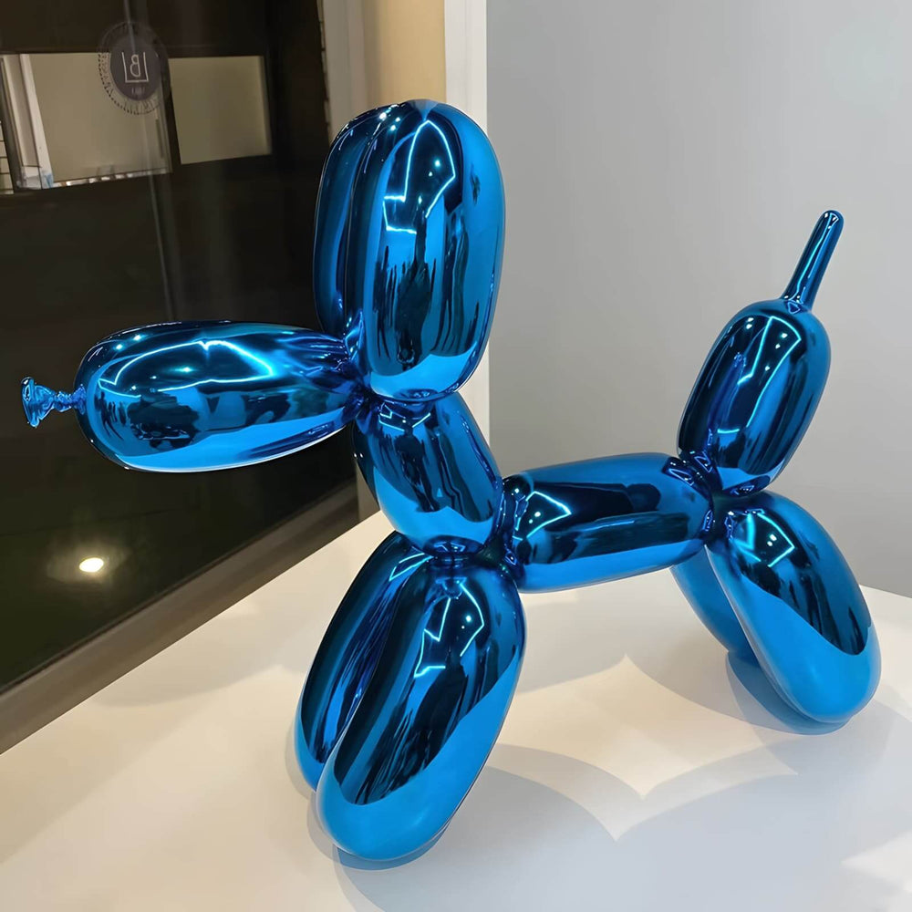 Balloon Dog Decorative Sculpture – Living Room Decor Resin Sculpture