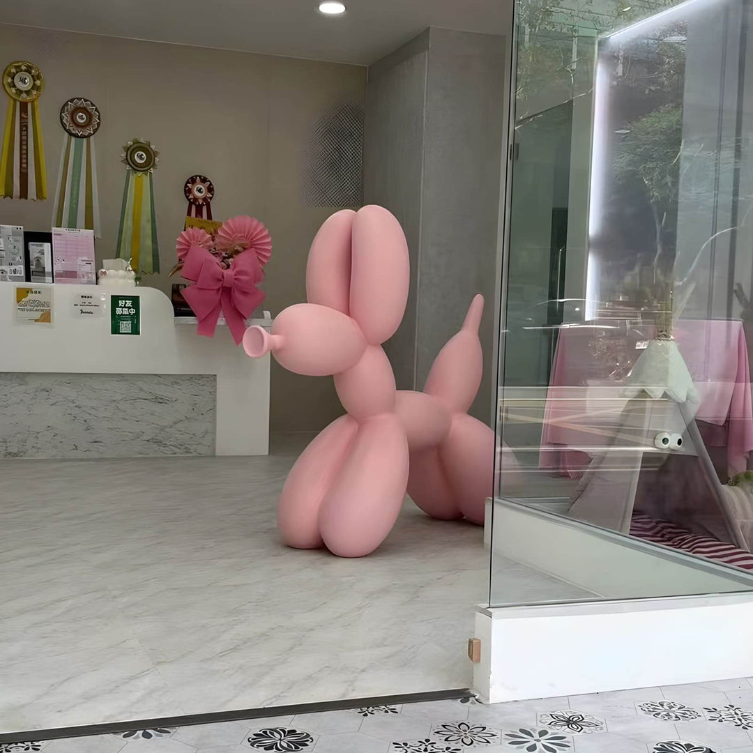Balloon Dog Decorative Sculpture – Living Room Decor Resin Sculpture
